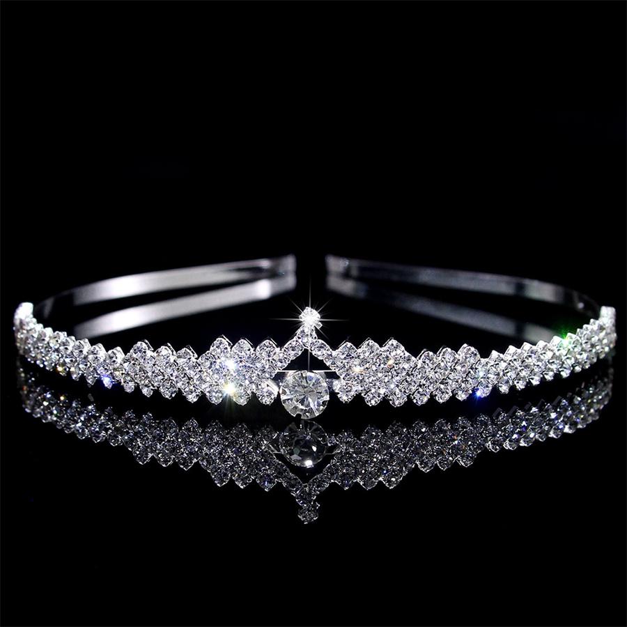 New Korean Exquisite Princess Crystal multilayer Headband Children Girls Love Bride Prom Wedding Party Accessories Jewelry Gifts
