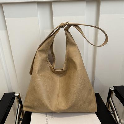2025 Schulter-Tragetasche mit großem Fassungsvermögen Damen-Trendmode vielseitig lässig Retro-Bucket-Bag