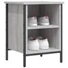 VidaXL Armoire à chaussures sonoma gris 38x35x50 cm bois d'ingénierie 831831