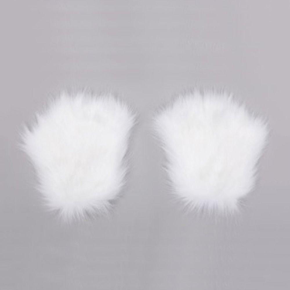 Half Finger Halloween Gloves Wolf Claw Cat Paw Mittens Raptor Claw Bear Paw Gloves  Male/female
