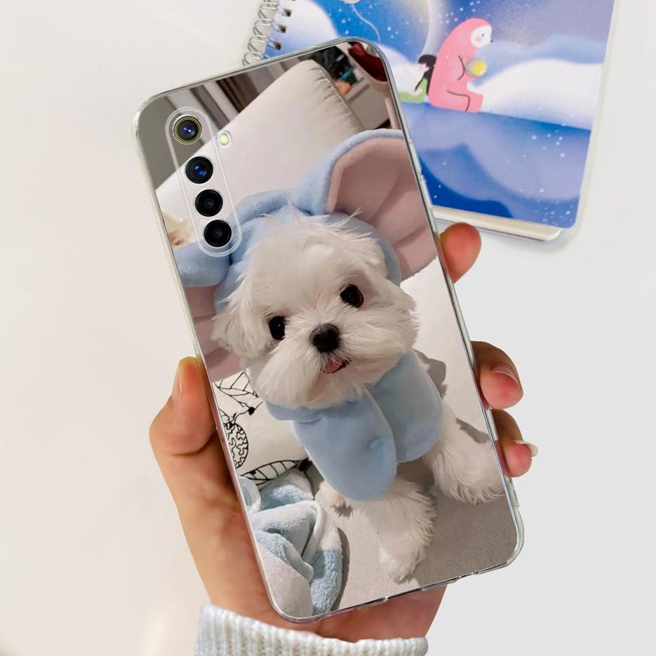 For Realme 6 Pro Case Realme 6i 6S Luxury Popular Painted Back Cover Soft Silicone Phone Case For Realme 6S 6i Realme6 Pro Shell