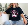 Cherub T Shirt Angel Love Peace Sign Cupid Retro Art Fashion Top Valentines Day Festival