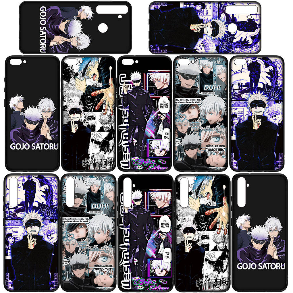 Phone Case for iPhone 17 16 15 Xiaomi Poco F8 F7 X7 X6 M8 C85 C75 C71 Redmi Note 14 13 12 11 Pro Max A4 14C 13C 15C Gojo Satoru Jujutsu Kaisen Anime
