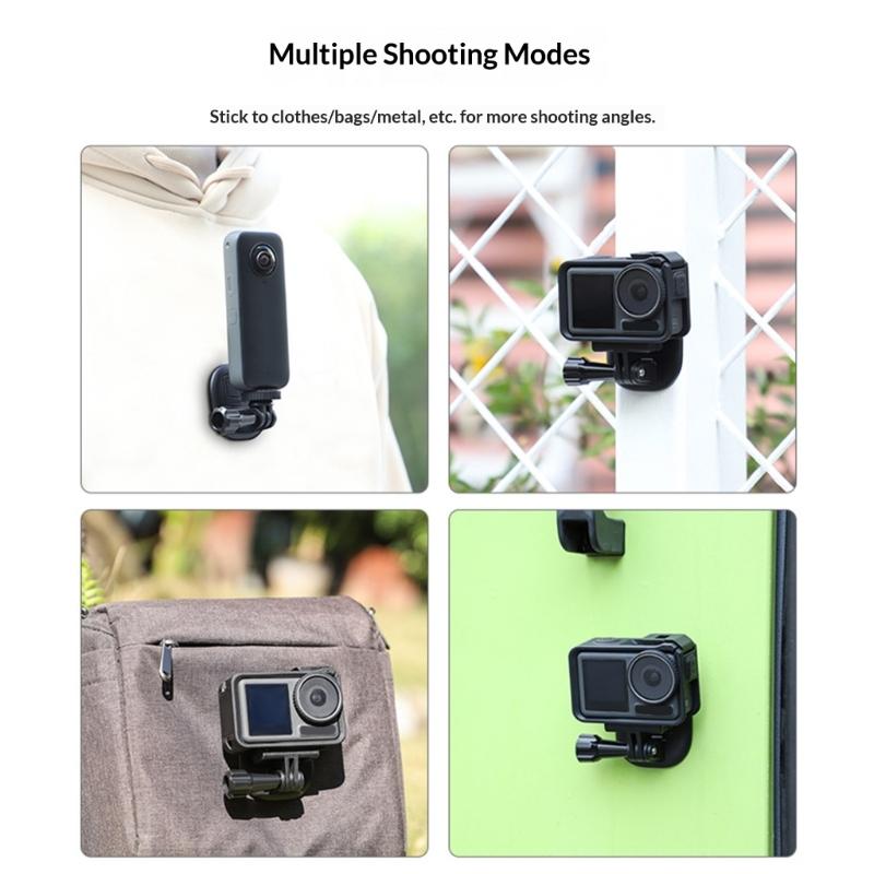 Magnetic Neck Strap Hold Mount Bracket Adapter With Lanyard Flexible Angle Adjustment for 360 Camera Accessories