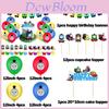 Lebhafte Thomas Kindergeburtstagsparty Zubehör Deko Ballon Banner Cupcake Topper