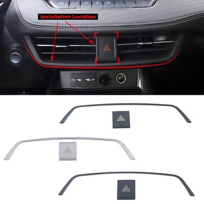 Interior Accessories For Haval Jolion -2024 Car Dashboard Center Control Air Conditioner AC Outlet Vent Frame Cover Trim