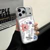Pink Beaver Loopys Phone Case for Apple iPhone 17 Air 16 16e 15 14 13 12 11 Pro Max X Xs XR 8 Plus Luxury Clear Cover