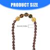 Fashionable Glass Bead Bracelet Inspire by Five Wealth God for Business Professional and Fashion Enthusiasts Wear