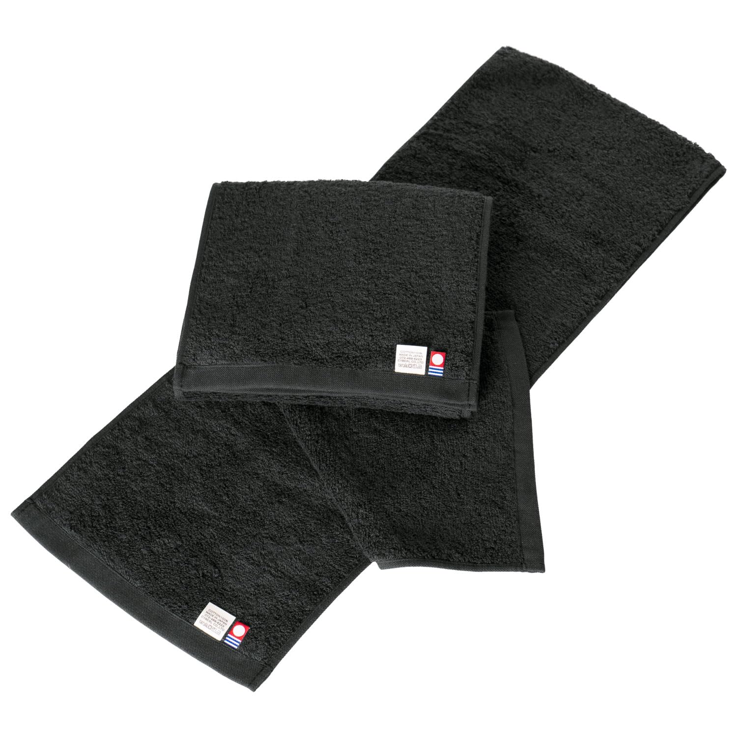 

Imabari Certified Scarf Set of Plain Sports 20 x Gym Made in Japan Black [oruta] Towels, 2, Towels, 100cm, Towels, Compact, 100% Cotton, (2 Towels) чёрный