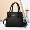 Nová korejská móda Stovky Multi Klip Crossbody Taška - Dámská taška přes rameno Minimalistická textura Dojíždění Velká kapacita Kabelka