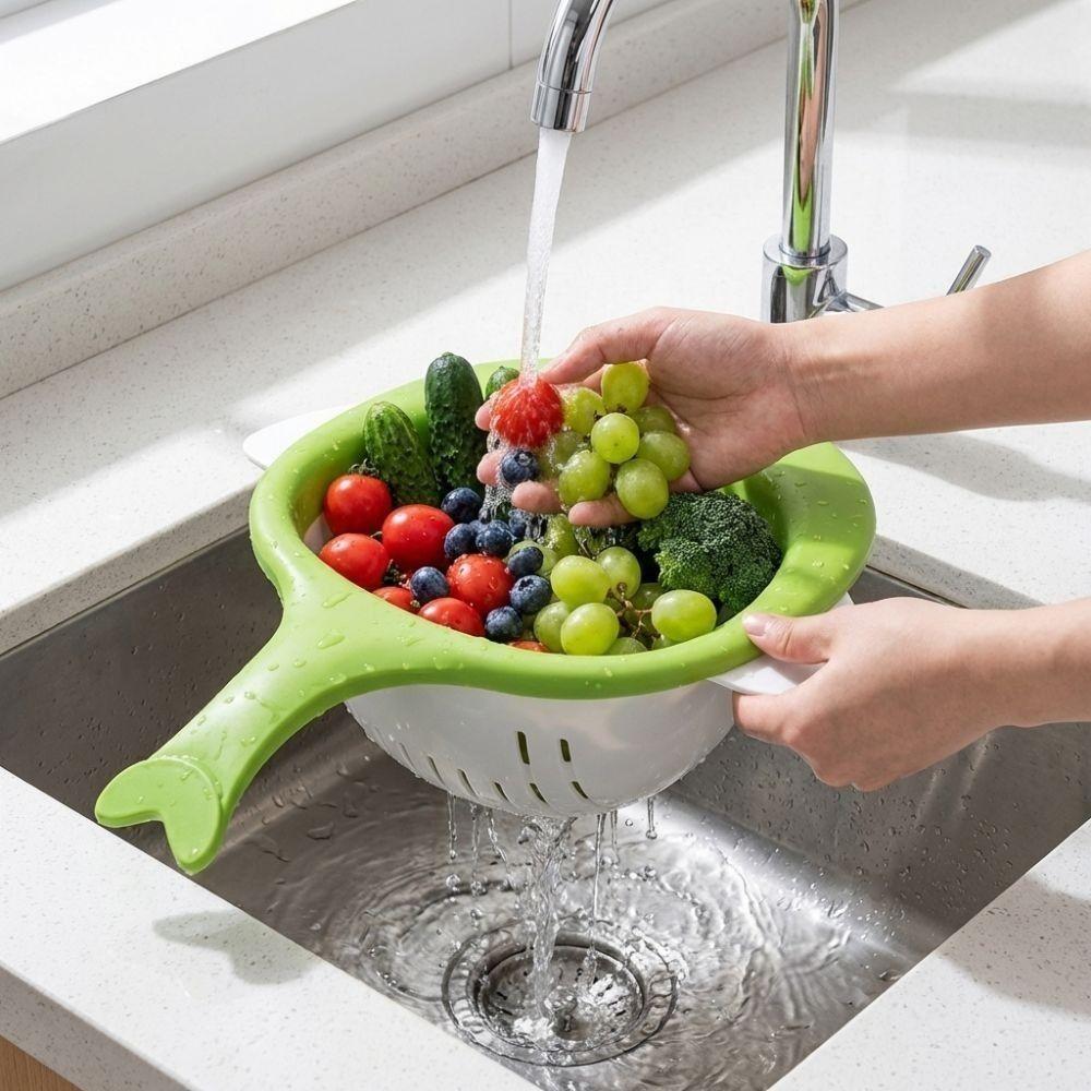 Magnetic Kitchen Sink Drainer Quick Draining Leftover Drainage Basket Magnetic Sink Colander  Sink