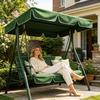 Porch Swing Canopy Replacement UV-Resistant Sun Shade Chair Cover Swing Cover Replacement for Garden Playground Backyard Yard