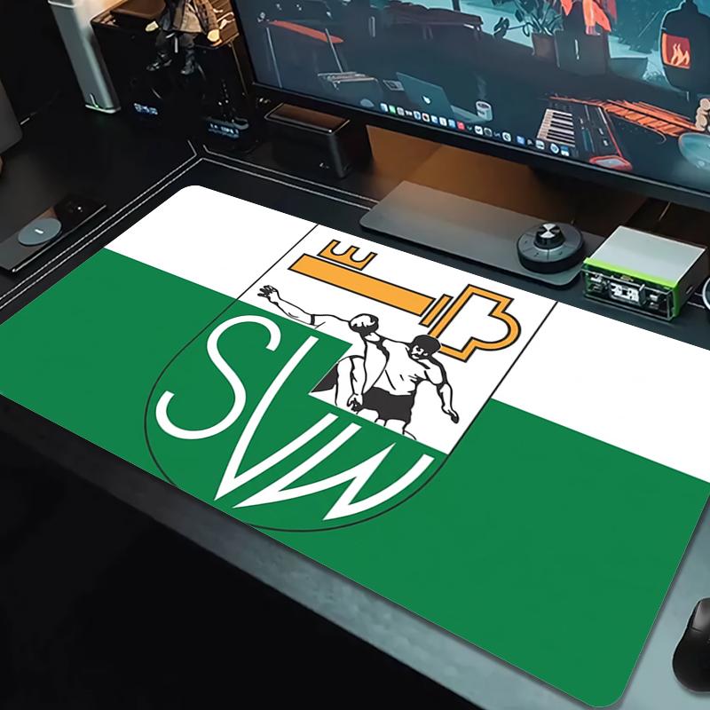 Sv Mouse Pad Large Gaming Table Cushion Nonslip Laptop Tablet Big Mousepad Xxl Mat Mini Pc Playmat With Lock Edge