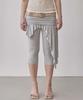 SCULPTOR Asymmetric Skirt Leggings Melange Gray