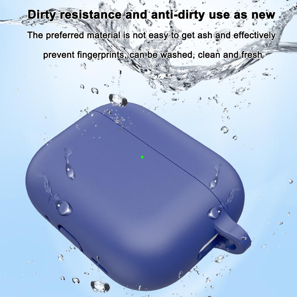 Protective Case For Airpods Pro 3 Soft Silicone Skin, Anti-Scratch Shockproof Dustproof 360° All Inclusive Headphones Cover