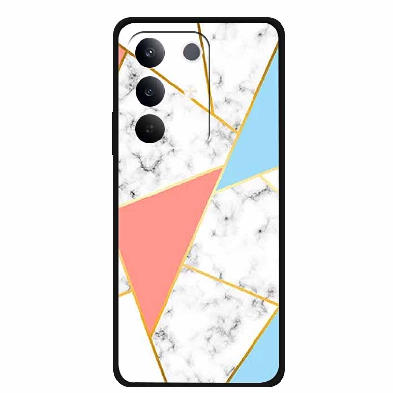 Case For Realme 15x 5G Global Version Marble Capa Soft Silicone Back Cover For Realme 15 X Cases Mica Painted TPU Phone Bumper