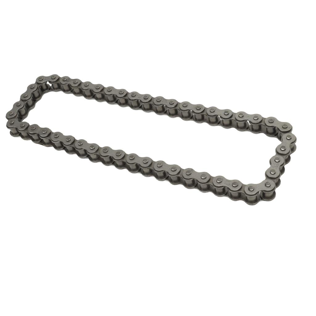 Drive Chain High Strength Low Noise Wear Resistant 48 Links Chain Replacement for Sunl 150cc 250cc Go Kart