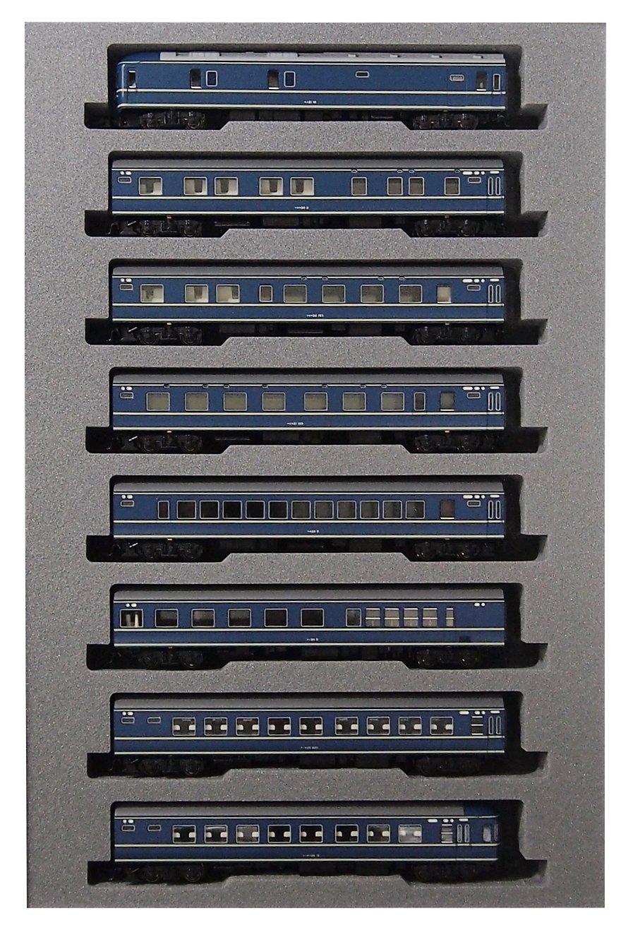 

KATO N Gauge 20 Series Sleeper Express Asakaze Basic Set Railway Model Passenger Cars 8-Car 10-1321