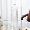 Large Luxury Transparent Glass Vase for Bamboo & Dried Flowers - Living Room Desktop Decoration