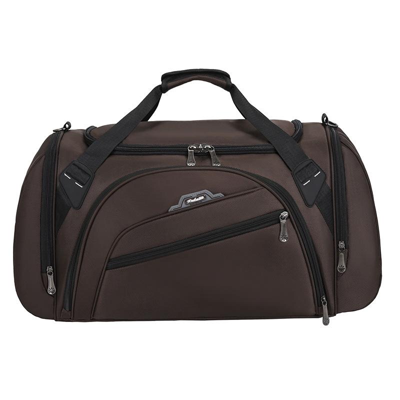 Travel Bag Large Capacity Duffel Bag Premium Sense Portable Fitness Bag One Shoulder Messenger Men's Boarding Bag Travel Bag