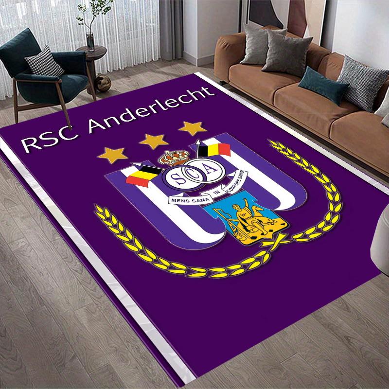 Anderlecht Home Sofa Decoration for Living Room & Bedroom, Non‑Slip Play Flannel Floor Mat for Game Room