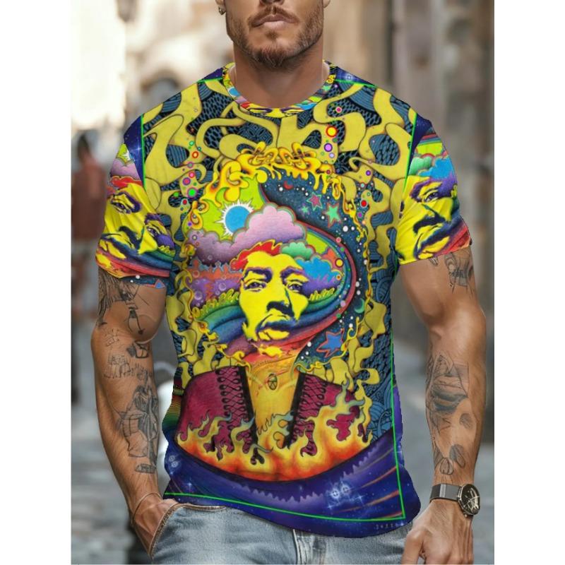 New men's short sleeve T-shirt