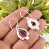 Rhodolite Gemstone Gorgeous Silver Jewelry, Handmade AAA+ Earrings, 925 Solid Sterling Silver Earrings Gift For Catholics