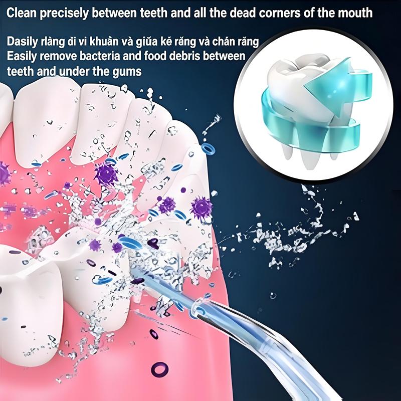 Travel Compact Oral Irrigator Dentist Suggest IPX5 Water Flosser Cordless Professional Cleaning for Sensitive Gums