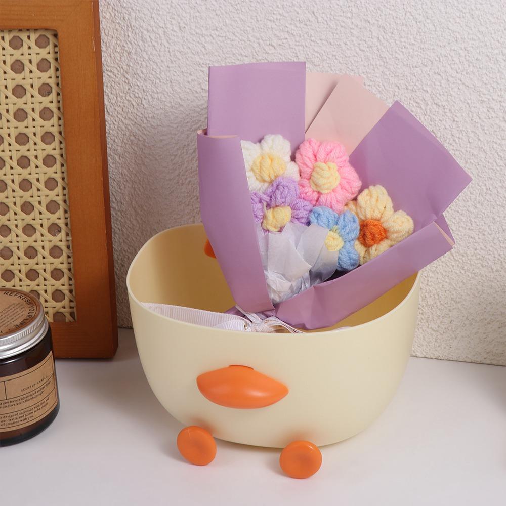 

Chicken Shape Soap Sponge Holder Wall Mounted Sundries Organizer Desktop
