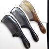 Large Anti-static Black Buffalo Horn Comb for Long Hair