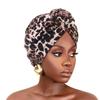 Knotted Style Twist Knot Turban Hat Pleated Floral Head Wrap Islamic Headband  Women Headwear