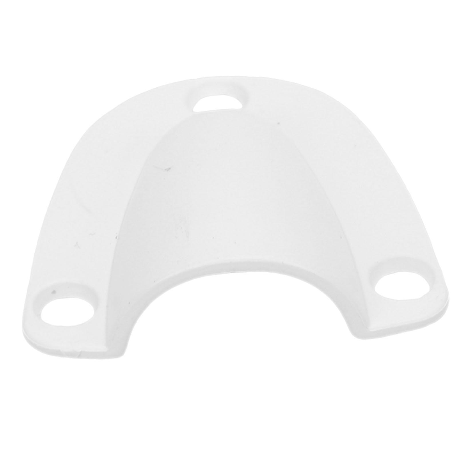 

Marine Wire Cable Vent Cover Multifunctional Plastic Boat Clam Vent Cover with 6 Screws for Yacht