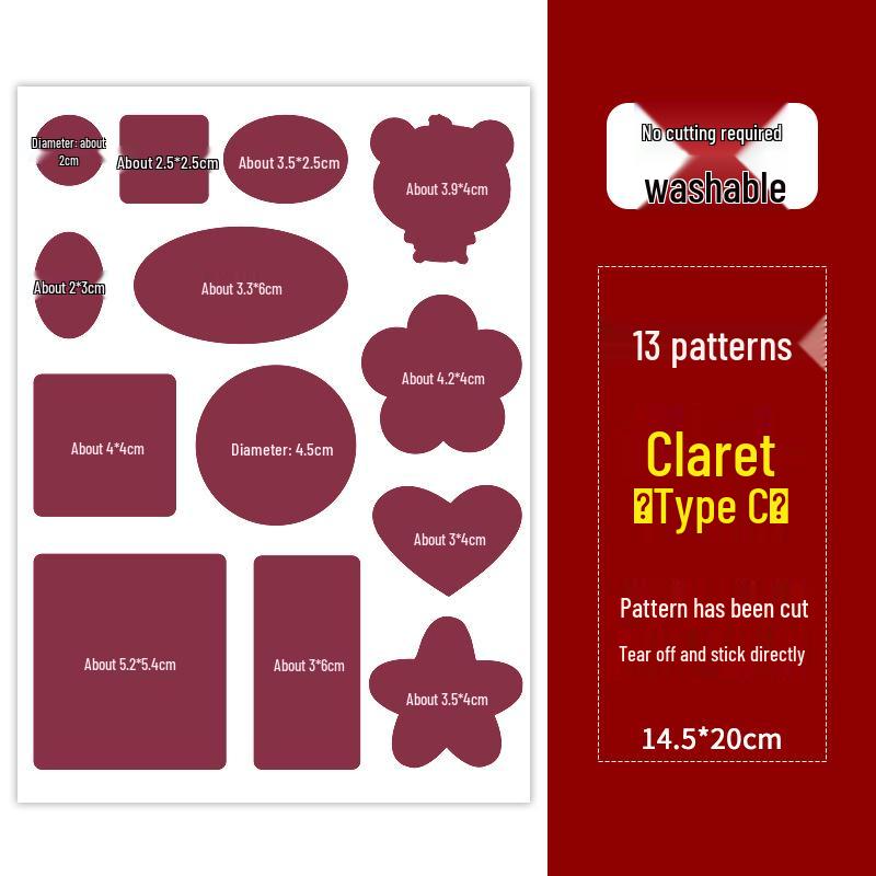 16-Color Self-Adhesive Seamless Repair Patch for Clothes and Jackets
