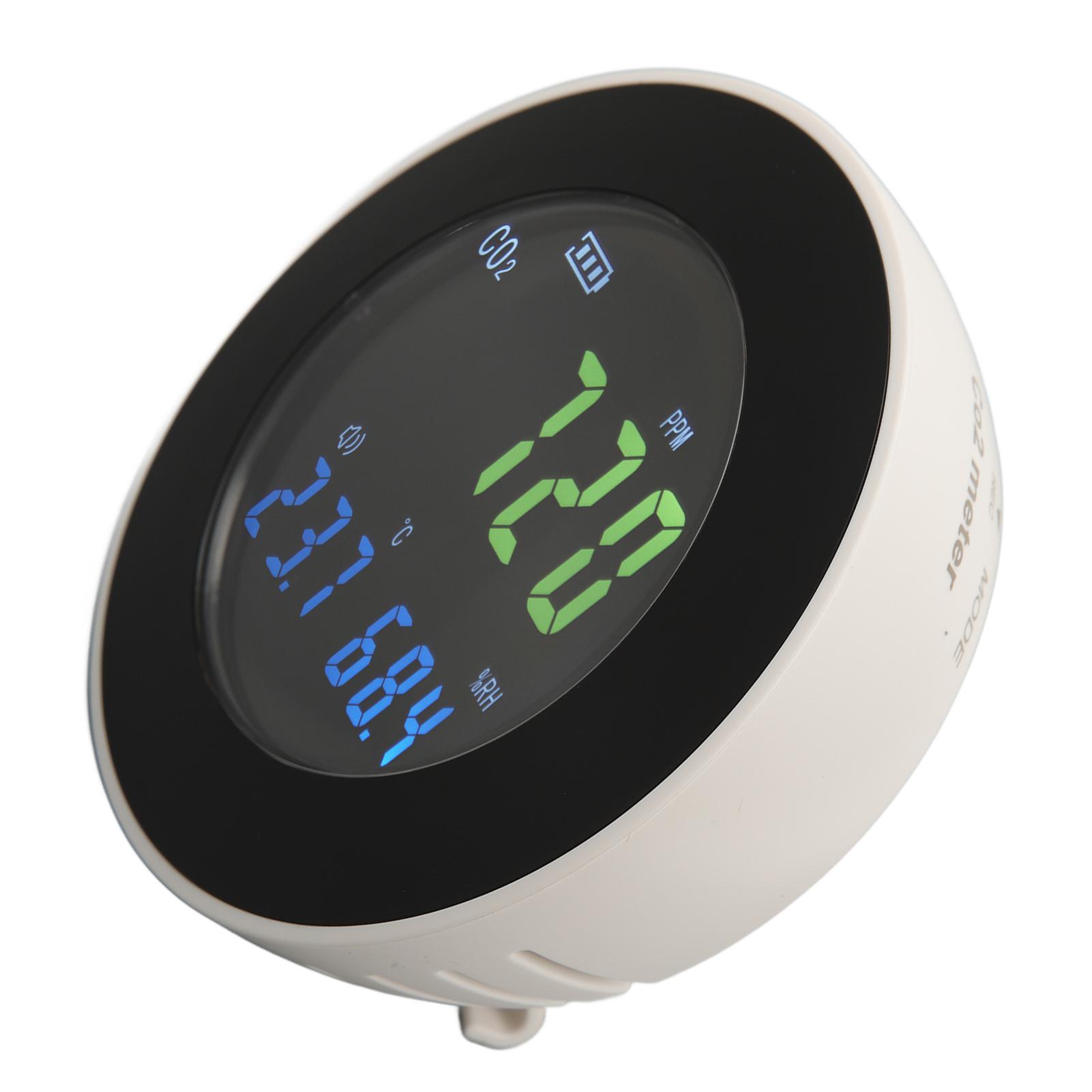 

HT 501 CO2 Detector Portable Air Quality Monitor Carbon Dioxide Detector for Home Office