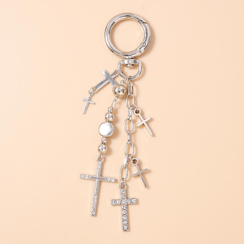 

Cute Alloy Bowknot Keychain Women Girls Love Heart Key Ring Pendants for Handbag Decor DIY Jewelry Gift