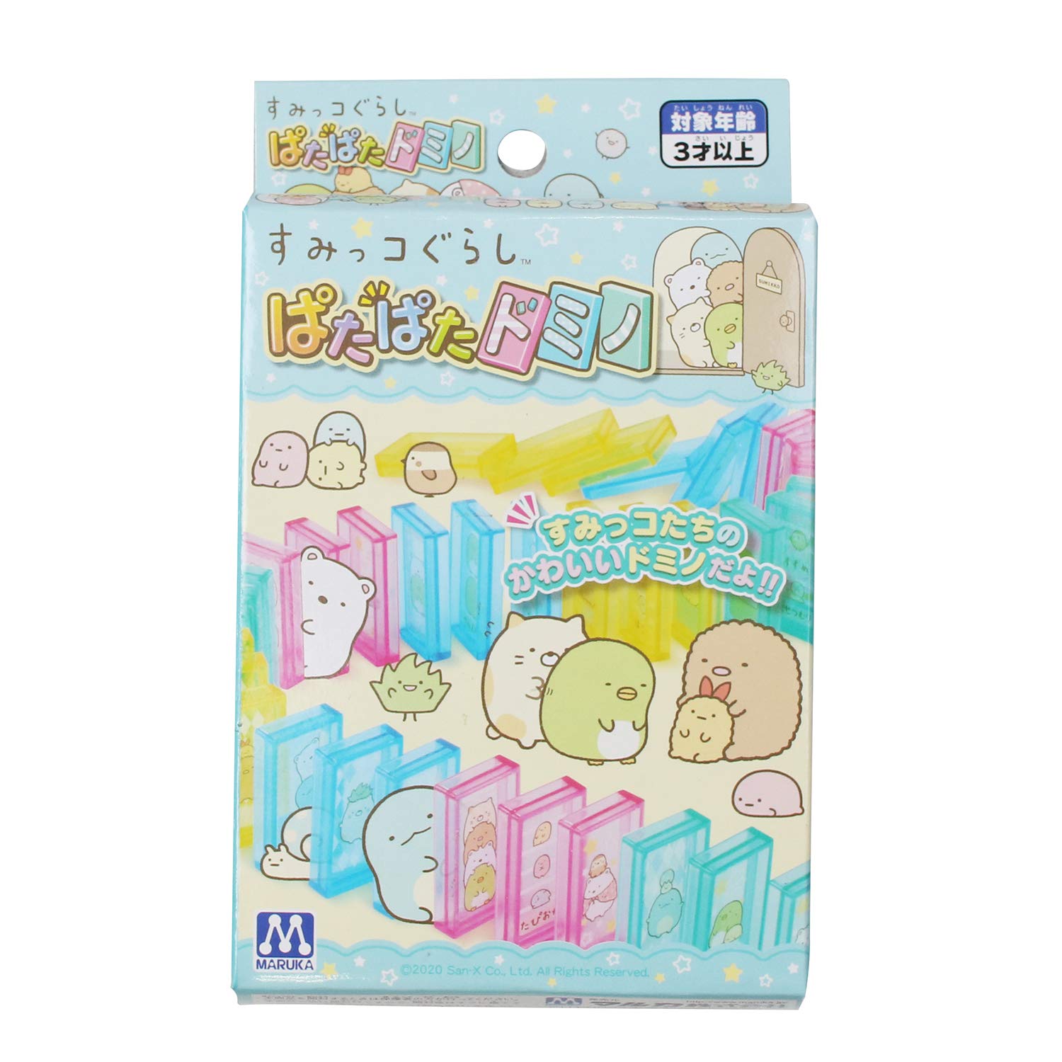 

Maruka Sumikko Gurashi Patapata Domino Toy Domino 3 years old and up 157048