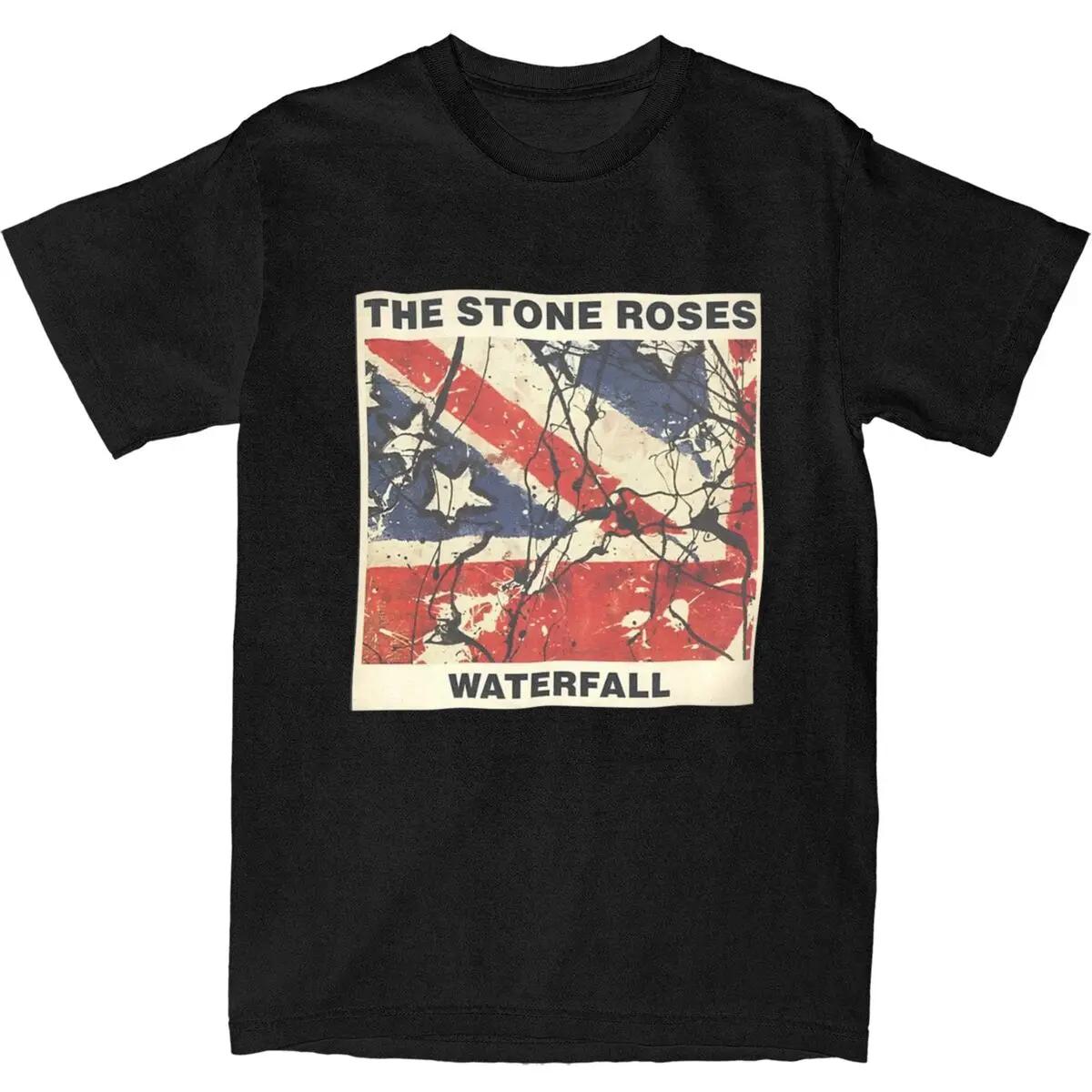 The Waterfall The Stone Roses Band T Shirt Men Vintage Ts... S