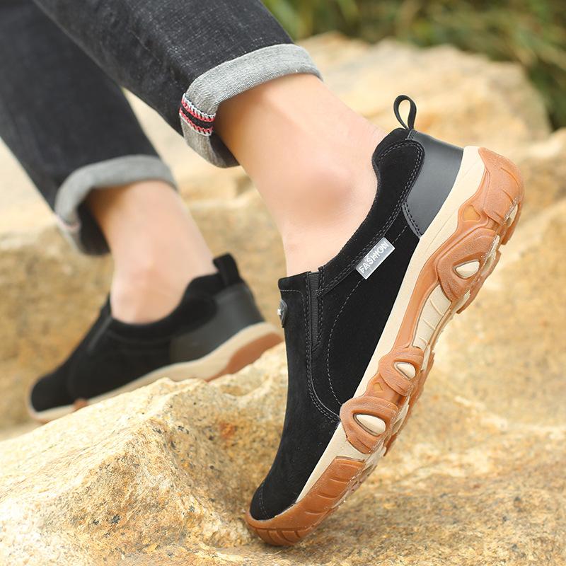 Men's Autumn and Winter Low-top Hiking Shoes Snow Outdoor Hiking Shoes