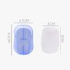 Travel Portable Disposable Soap Flakes with Storage Box Container 20Pcs Soap Papers Scented Foaming