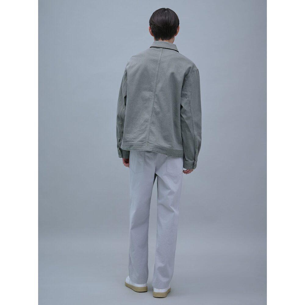 Shift.G Mallet Denim Trucker Jacket Gray