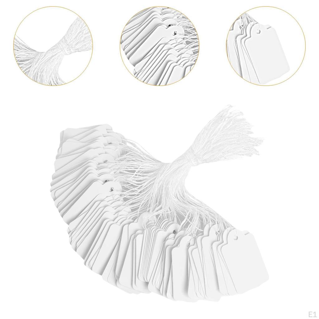 400x Price Tags Clothing Display Gift Pricemarker Labels Crafts Writable with