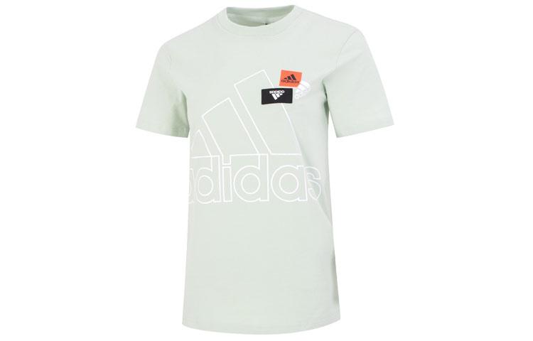 Adidas Set in Sleeve T Shirt Women s Light Gray HM5288 S