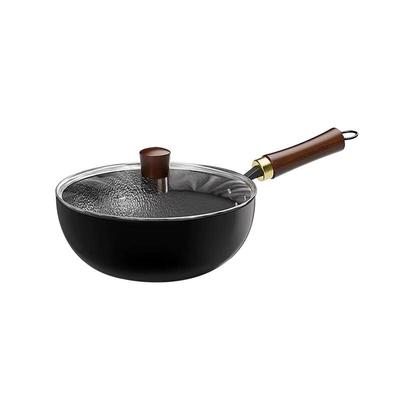 Baishide 24CM Fine Iron Non-stick Wok