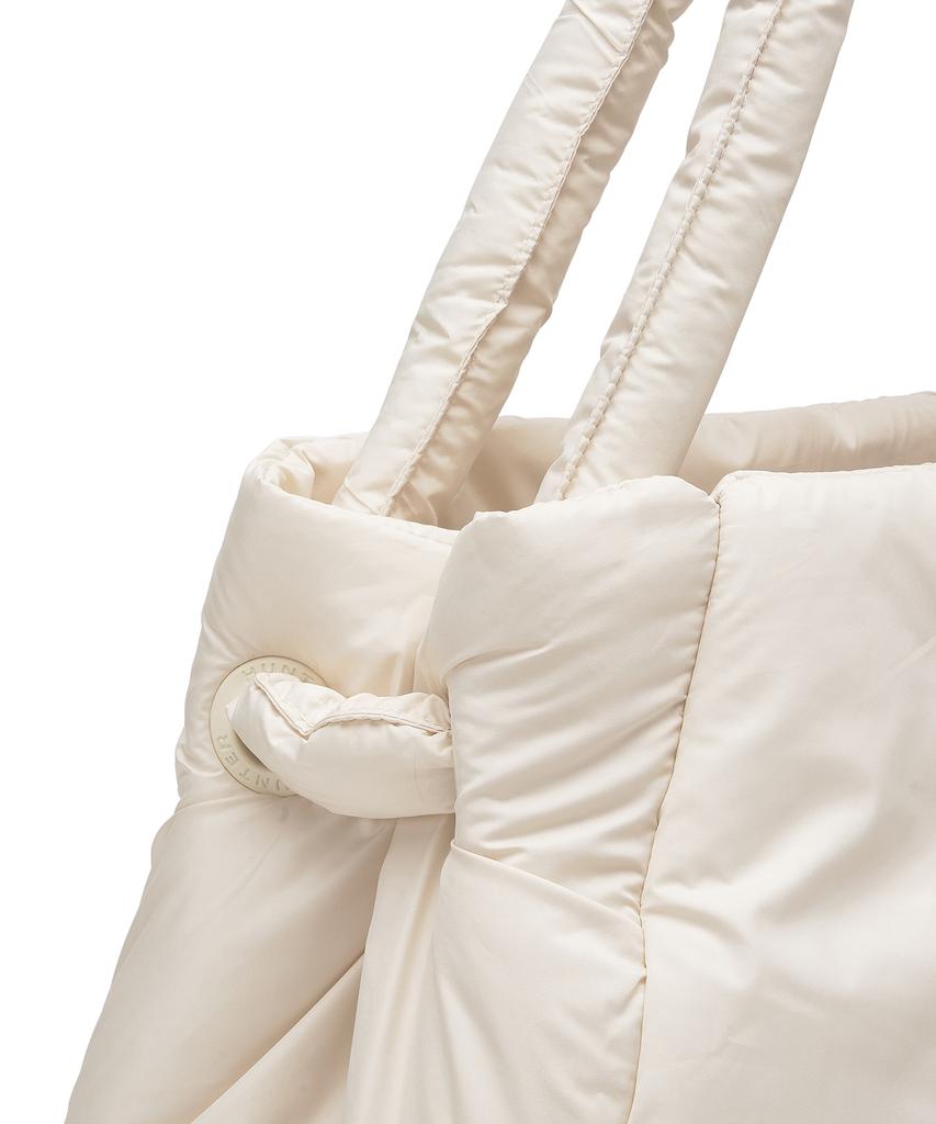 Hunter [Unisex] Intrepid Puffer Large Tote Bag - White Willow