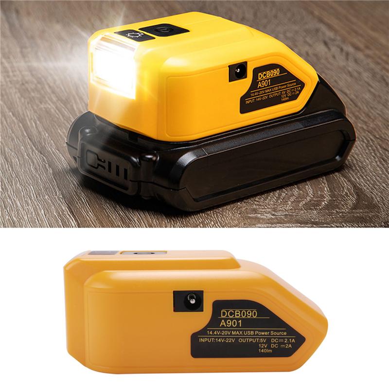 AD23-DCB090 Battery Adapter DCB090 Power Source Charger Converter For  18V 20V Max Lithium Battery With DC Port