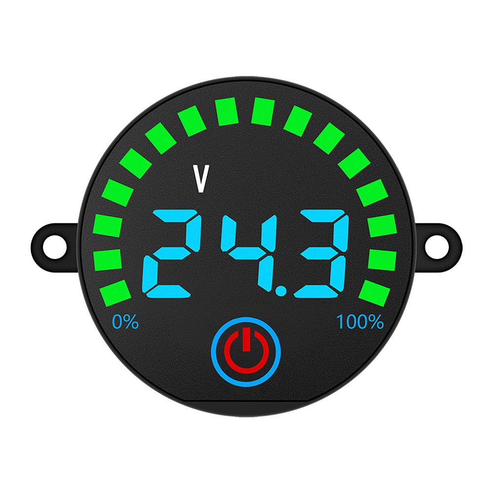 3S-14S DC 7-55V lithium battery Volt Indicator with Power-off Memory Function,Acid Battery Capacity Level Tester Meter Universal