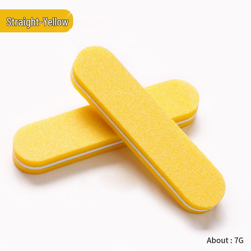 Washable Double-Sided Mini Nail Buffer and File