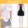 Adorable Japanese Anime Inspired Cosplay Costume For Ellie With Colorful Accessories