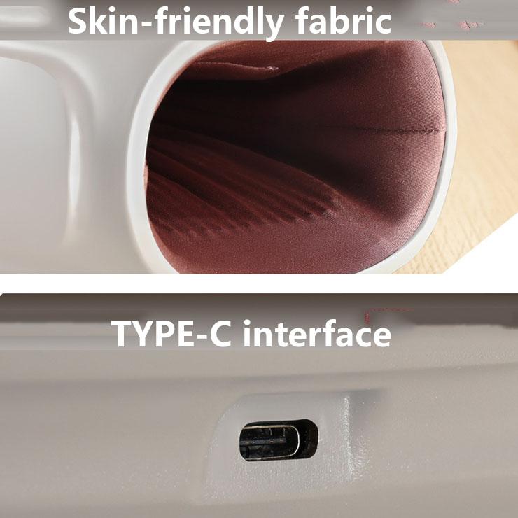 USB Dobíjecí Masážní přístroj na ruce Meridiánový Akupunkturní Masážní přístroj Elektrický Vzduchový Polštářek Hřející Ohřívač Rukou Uvolňuje Únavu Rukou