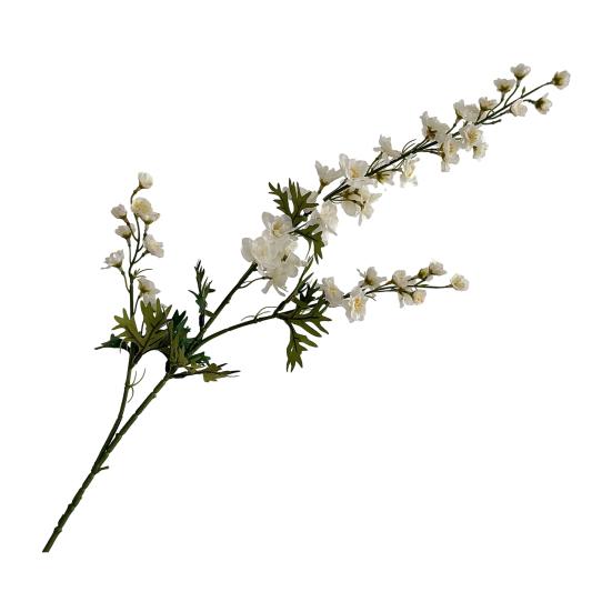 Artificial Delphinium Flower 36.6" Long Stem Faux Silk Bouquets for Tall Vase Realistic Fake